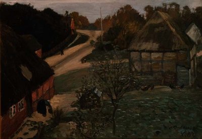 The Village of Worpswede by Otto Modersohn